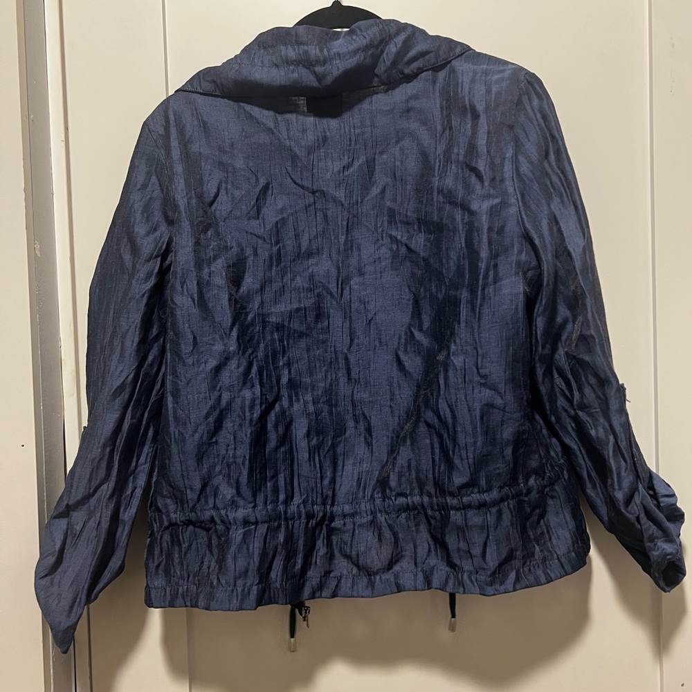 Ruby Rd. Dark Blue Utility Jacket - image 3